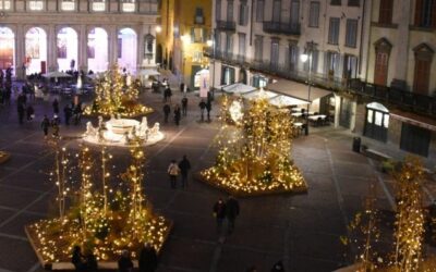 Natale in Piazza Vecchia a Bergamo
